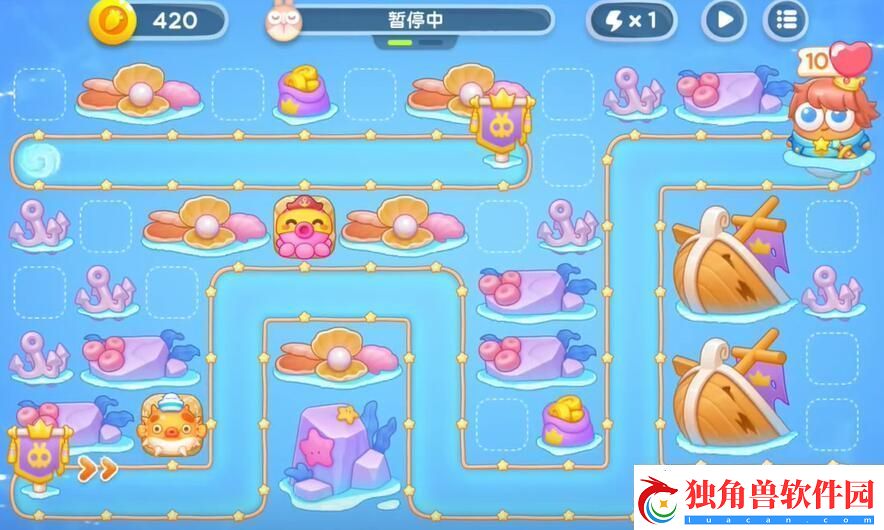 保卫萝卜4海的闺女第45关怎么过
