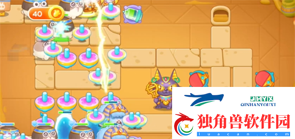 保卫萝卜4法老归来第99关怎么过
