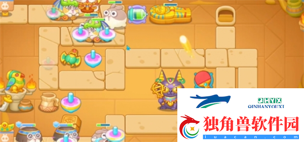 保卫萝卜4法老归来第99关怎么过