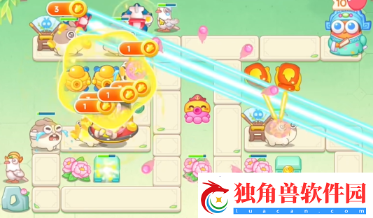 保卫萝卜4梁波波与祝秋秋第一关怎么过