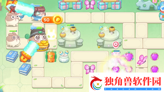 保卫萝卜4梁波波与祝秋秋第四关怎么过
