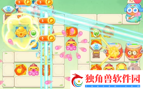 保卫萝卜4梁波波与祝秋秋第一关怎么过