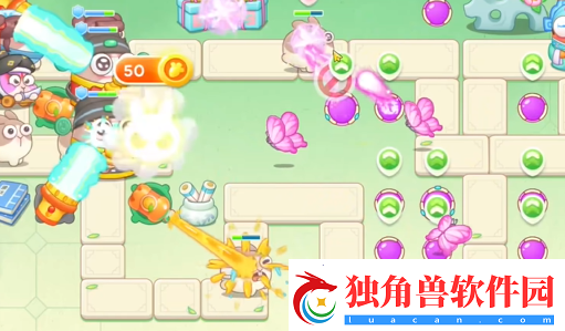 保卫萝卜4梁波波与祝秋秋第四关怎么过
