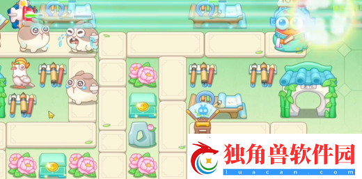 保卫萝卜4梁波波与祝秋秋第一关怎么过