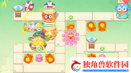 保卫萝卜4梁波波与祝秋秋第一关怎么过