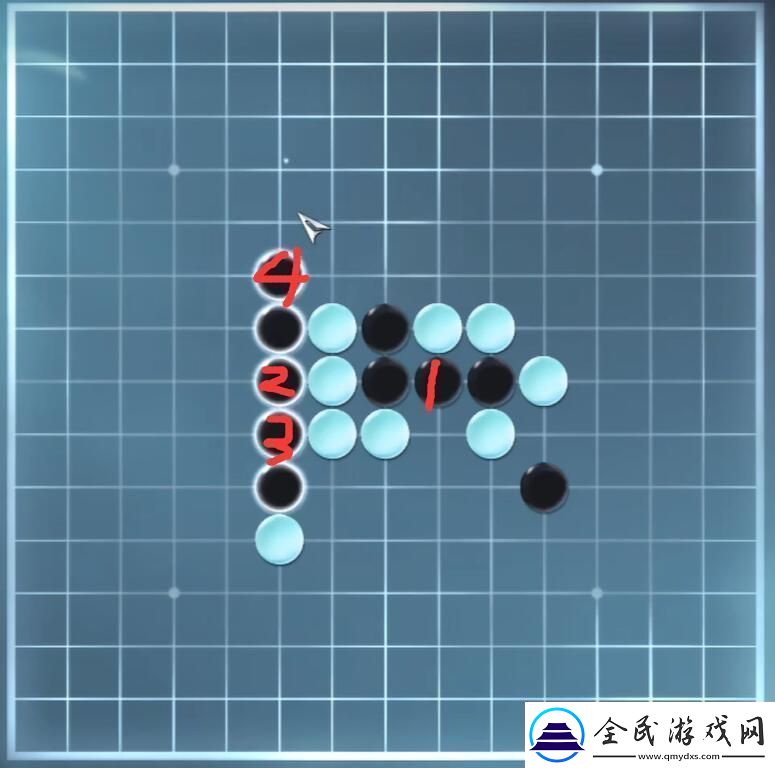 逆水寒手游五子棋残局十怎么过