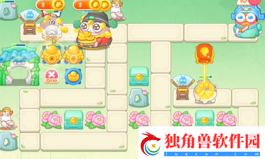 保卫萝卜4梁波波与祝秋秋第一关怎么过
