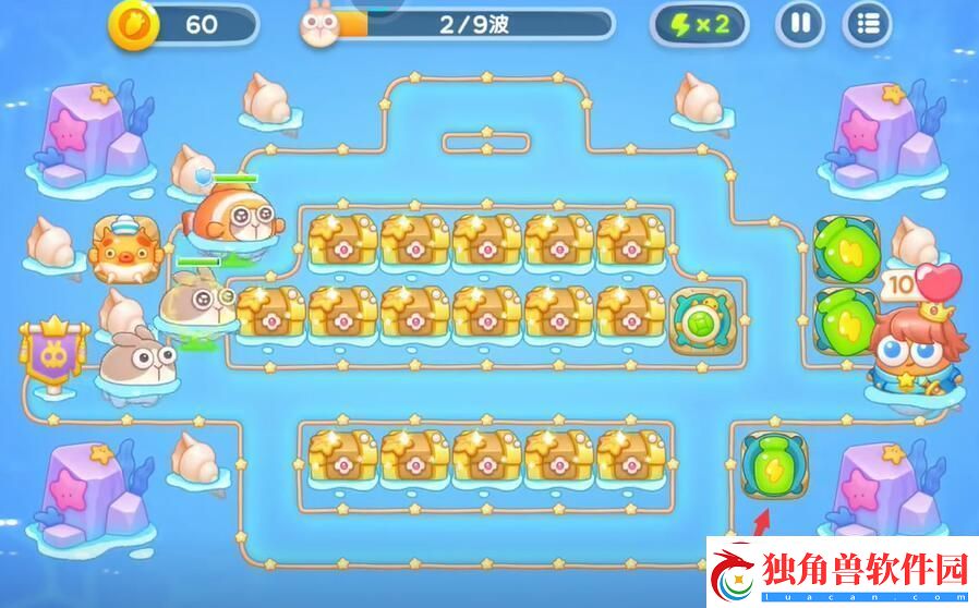 保卫萝卜4海的闺女第79关怎么过