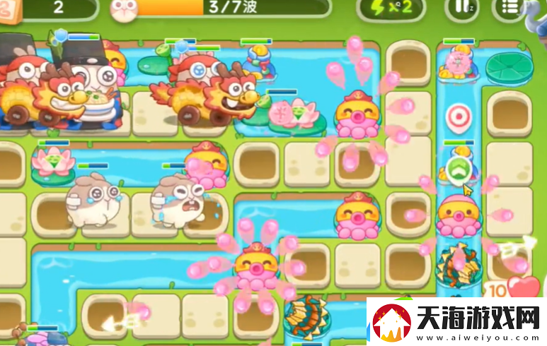 保卫萝卜4夏日垂钓18关攻略
