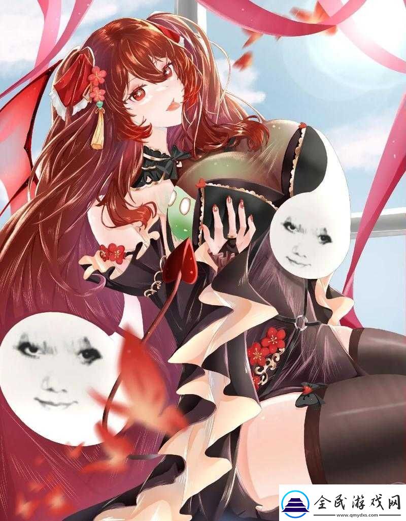 史莱姆钻进胡桃肚子变大