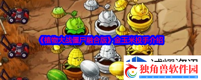 武器强化升级策略：植物大战僵尸融合版金玉米投手怎么样