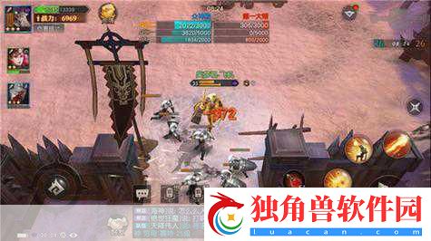 10V10热血激战-永恒文明征服神庙抢旗大战正酣！