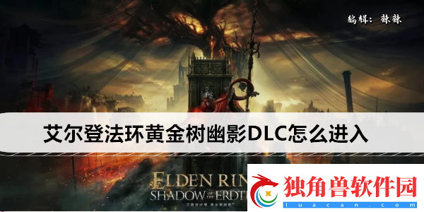 艾尔登法环黄金树幽影DLC怎么进入