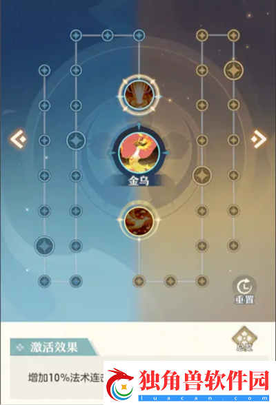 桃花师金乌技能属性怎么样