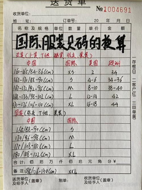 新深入解析亚洲尺码和欧洲尺码专线的微妙差异