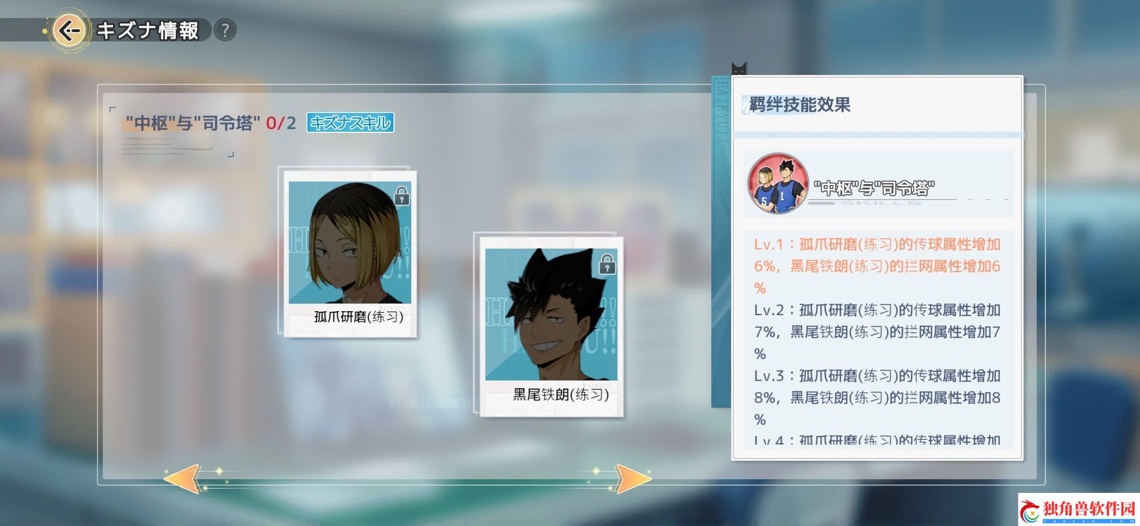 排球少年手游黑尾铁朗怎么样黑尾铁朗技能强度评测