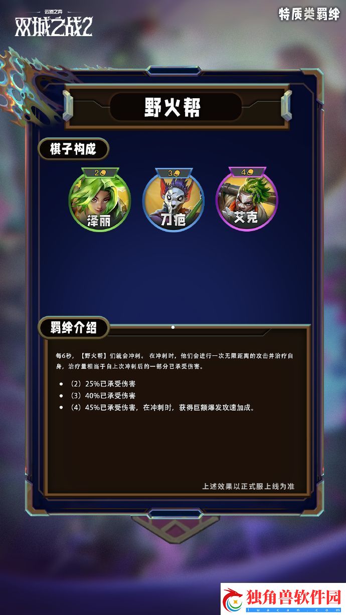 云顶之弈手游S13特质类羁绊有哪些