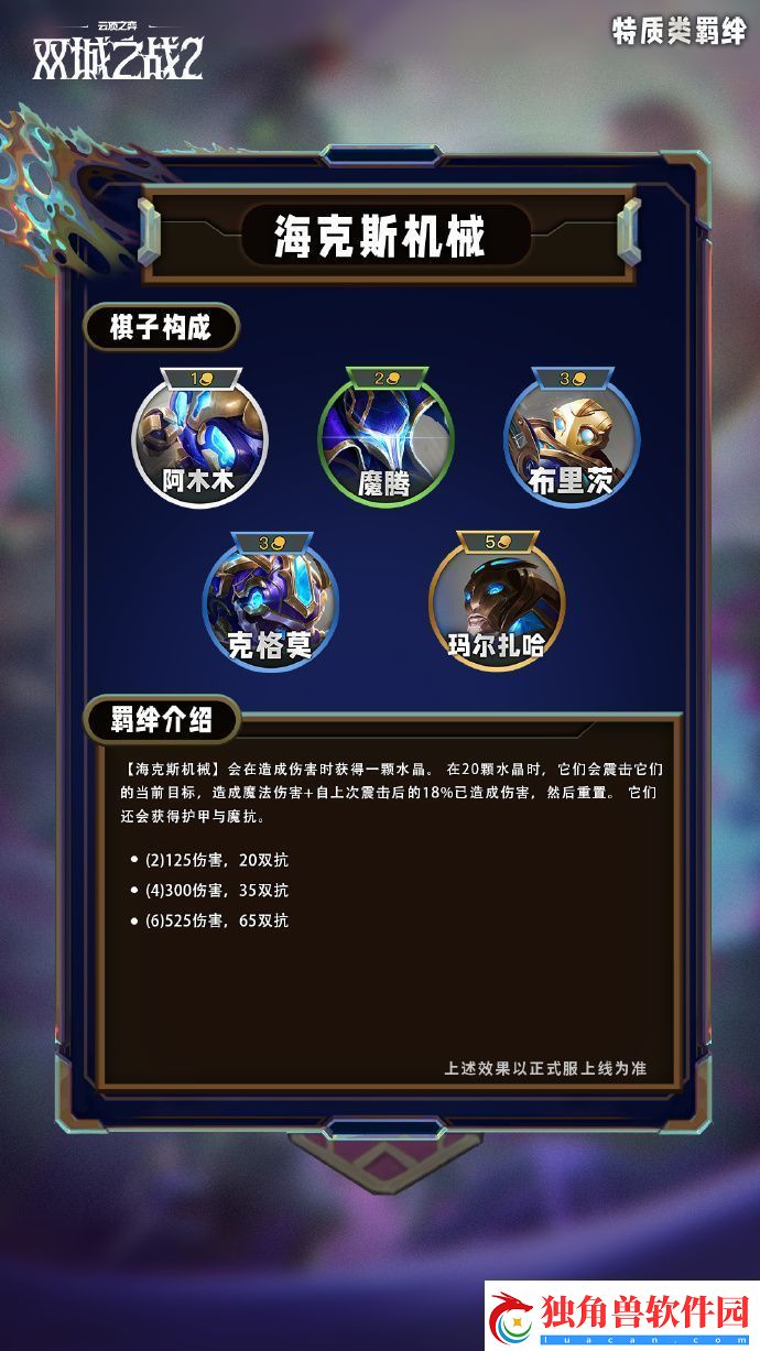 云顶之弈手游S13特质类羁绊有哪些
