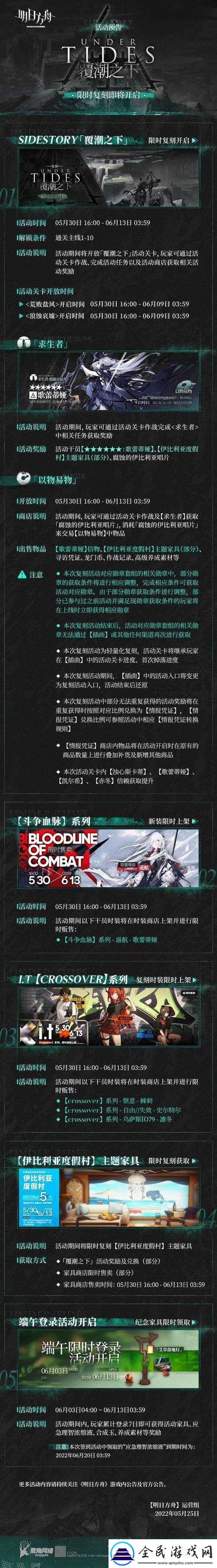 掌握这些打法技巧-轻松通过明日方舟覆潮之下活动：覆潮之下活动通关攻略总汇