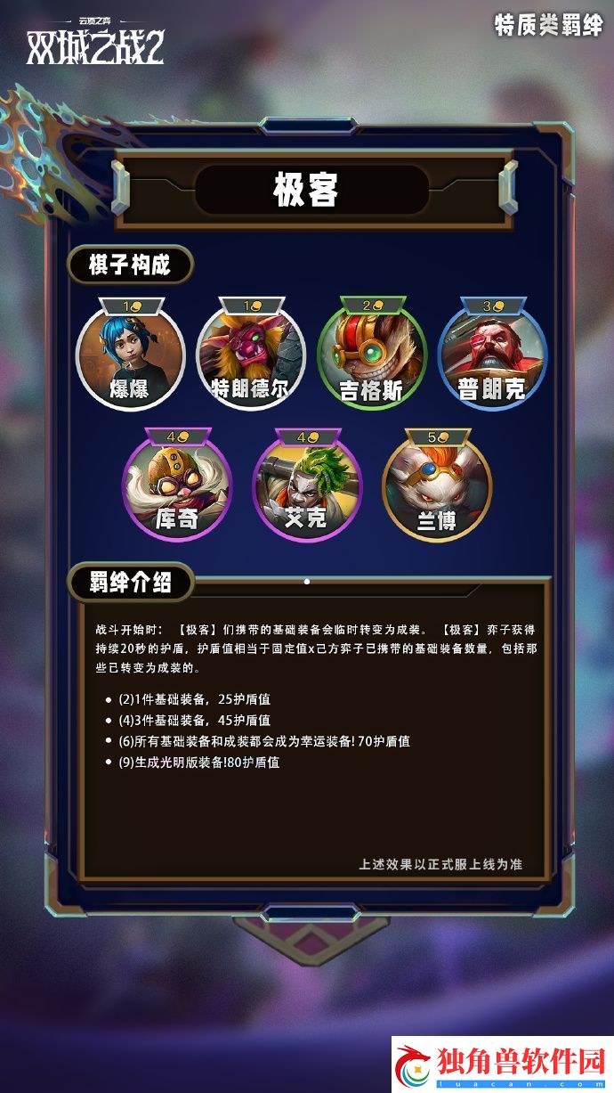 云顶之弈手游S13特质类羁绊有哪些