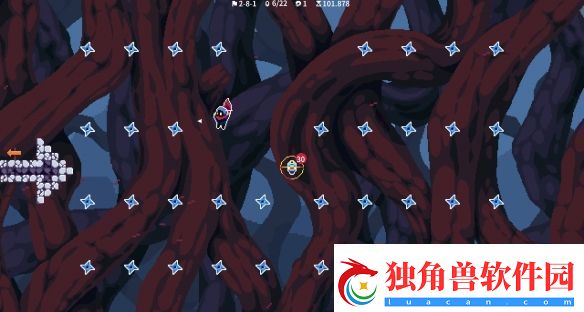 瞬移机制2D精准平台游戏忍者明Demo上线Steam
