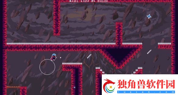 瞬移机制2D精准平台游戏忍者明Demo上线Steam