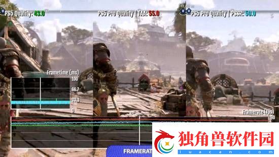 战神诸神黄昏PS5Pro性能对比平均提升2030帧