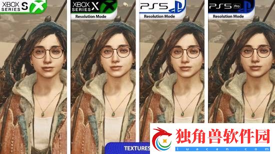 怪猎荒野PS5Pro主机版对比