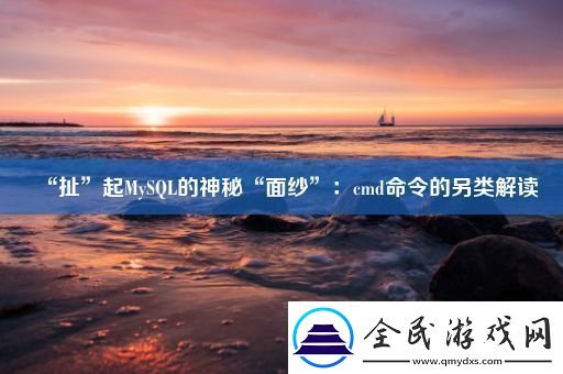 “扯”起MySQL的神秘“面纱”
