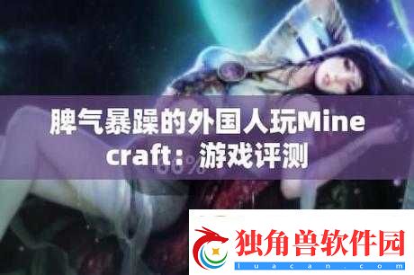 暴躁老外玩Minecraft中国新体验