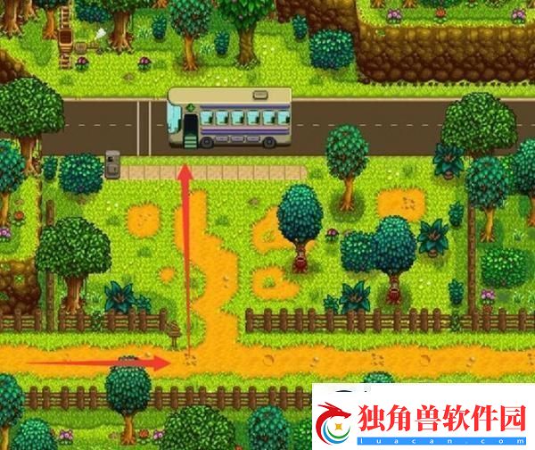 星露谷物语山姆演出车站位置在哪