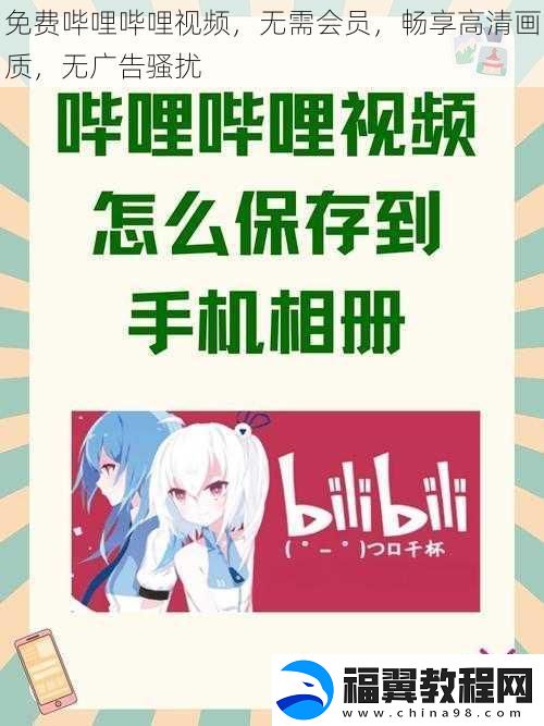 免费哔哩哔哩视频-无需会员-畅享高清画质-无广告骚扰