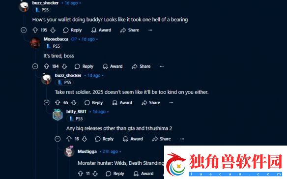 钱包压力山大！玩家称十月游戏太丰富