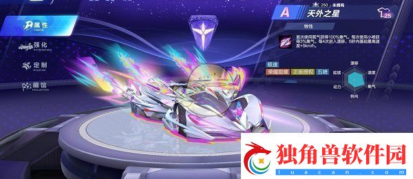 QQ飞车手游A车天外之星怎么样