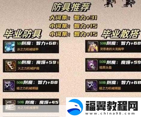 地下城与勇士-起源暗帝55级防具毕业套选择全攻略