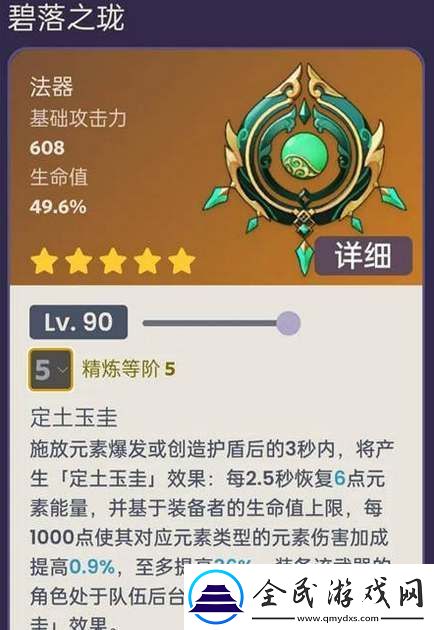 原神碧落精致突破材料汇总