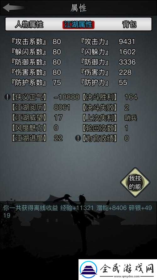 探索放置江湖经脉天赋：最终能保留几个的秘密