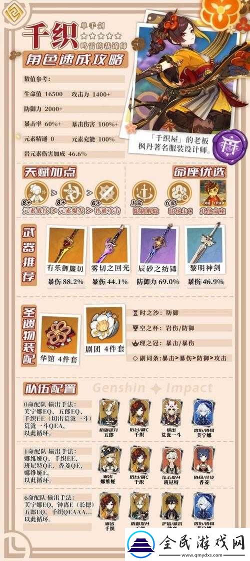 原神：武器原胚掉落概率深度解析