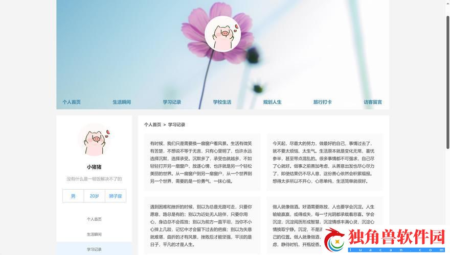 PHP新秀之作：校园网页的奇葩逆袭