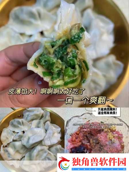 肉上瘾了怎么办肉馅小水饺