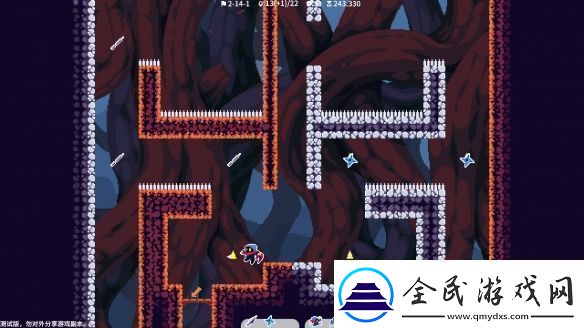 瞬移机制2D精准平台游戏忍者明Demo上线Steam有奖速通活动开启！
