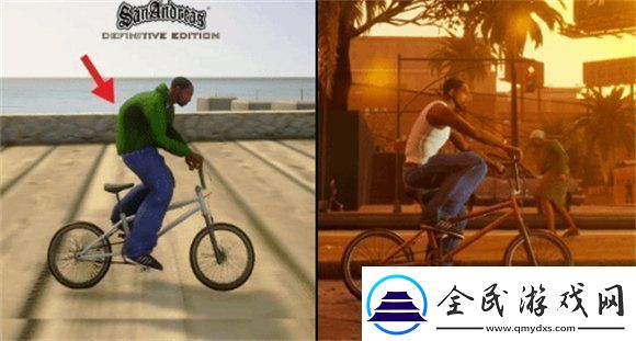 侠盗猎车手三部曲终极版更新后光照对比视频