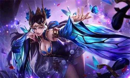 王者荣耀貂蝉流口水翻白眼表情-一脸享受的样子图片