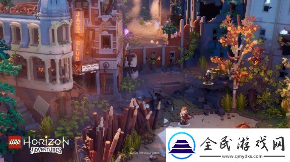 乐高地平线大冒险开发中使用真正的乐高积木制作