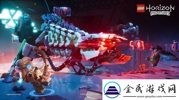 乐高地平线大冒险开发中使用真正的乐高积木制作