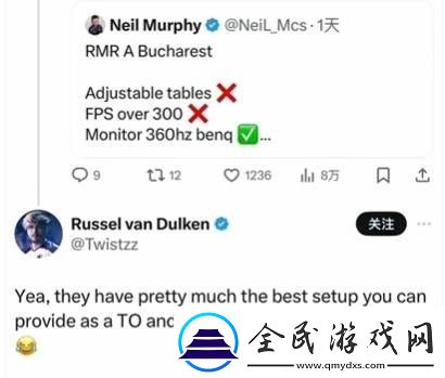 国外CS选手抱怨上海major外设