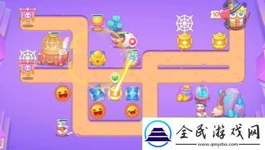 保卫萝卜4阿波与魔法宝藏第61关怎么过