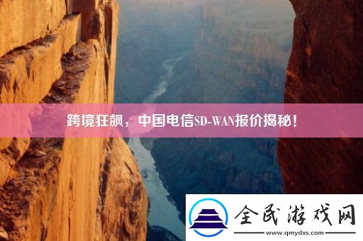 跨境狂飙中国电信SDWAN报价揭秘！
