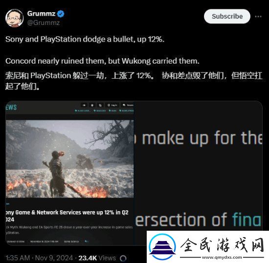 黑神话力挽狂澜救索尼！玩家