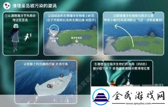 关于光遇中黑暗腐蚀困住的光鳐任务完成方法——深入探索光鳐的秘密位置解析-成为光遇大神的必备秘籍